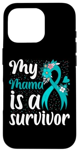 Hülle für iPhone 16 Pro Band für Gebärmutterhalskrebs Survivors Fighter Awareness Teal von Autism Warrior Awareness Store