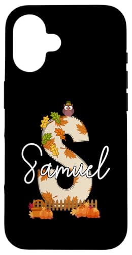 Hülle für iPhone 16 Samuel Thanksgiving Herbst Vibes Herbst Kinder Kleinkind von Autumn Fall Season Gifts For Kids Boys & Girls