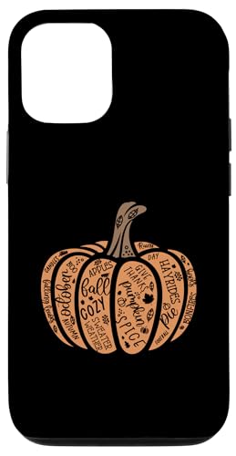 Hülle für iPhone 12/12 Pro Kürbis Happy Thanksgiving Herbst Vibes Herbstsaison von Autumn Fall Season Gifts For Women & Men