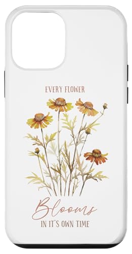 Hülle für iPhone 12 mini Jede Blume blüht in ihrer eigenen Zeit, Herbst gemütliche Herbstsaison von Autumn Fall Season Gifts For Women & Men