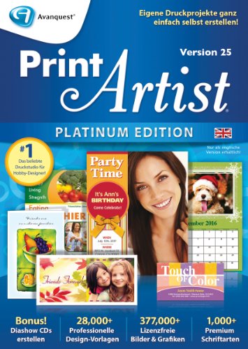 Print Artist Platinum 25 (Englisch) [Download] von Avanquest Software