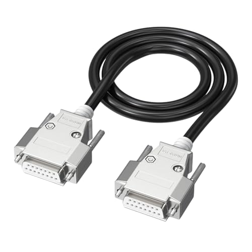 Avejjbaey 1 5 M-30 M DB15 Verlängerung Datenkabel Stecker/Buchsen 2 Reihen 15Pin Kabel Draht Für Industrielle Steuerung Instrument von Avejjbaey