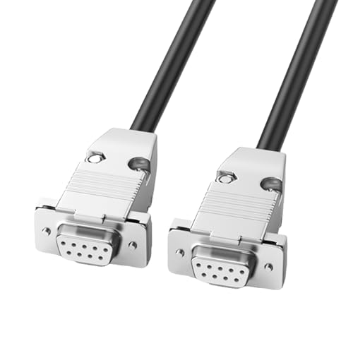 Avejjbaey Schnelle Geschwindigkeit 9Pin RS232 Kabel Männlich Weiblich Anschlüsse Datenkabel Für Drucker/Scanner 28AWG Verlängerung Adapter Linie von Avejjbaey