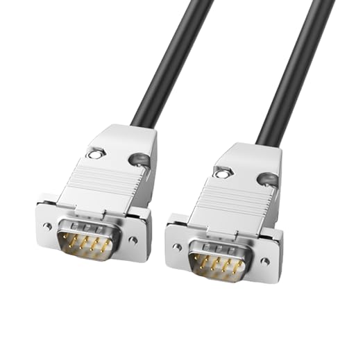 Avejjbaey Schnelle Geschwindigkeit 9Pin RS232 Kabel Männlich Weiblich Anschlüsse Datenkabel Für Drucker/Scanner 28AWG Verlängerung Adapter Linie von Avejjbaey