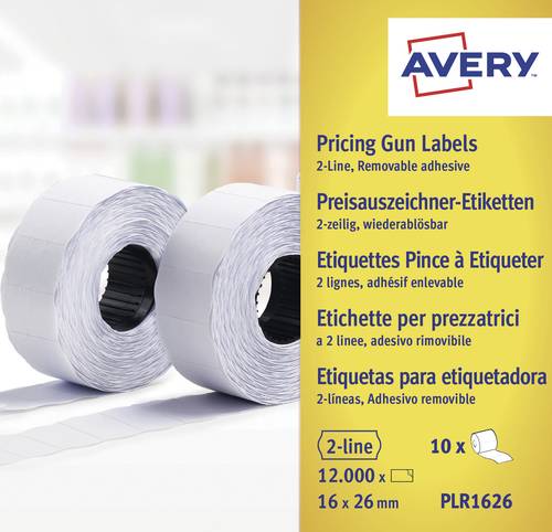 Avery-Zweckform Preis-Etiketten PLR1626 Wiederablösbar Etiketten-Breite: 26mm Etiketten-Höhe: 16mm von Avery-Zweckform