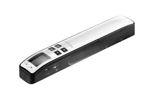 Avision Mi-Wand Meta II Wi-Fi (White) ohne Dockingstation A4 Mobiler WiFi Hand-Scanner - Der ideale Scanner für unterwegs HF-1303S von Avision