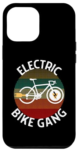 Hülle für iPhone 12 Pro Max Elektrofahrrad Gang Vintage Biker Worlds Best E Biker Geschenk von Awesome BMX, Biking and Motocross Tees Company