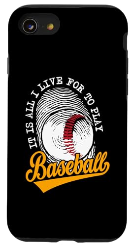 Hülle für iPhone SE (2020) / 7 / 8 Baseball von Awesome Baseball Apparel and Accessories