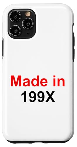 Hülle für iPhone 11 Pro Geburtstag - Made in 199x von Awesome Birthday Apparel & Accessories