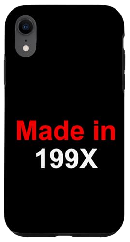 Hülle für iPhone XR Geburtstag - Made in 199x von Awesome Birthday Apparel & Accessories