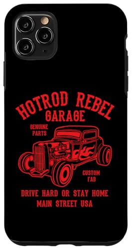 Hülle für iPhone 11 Pro Max Hotrod Rebel Automotive Nostalgie Old Car Design von Awesome Classic Hotrod Car Designs and Souvenirs