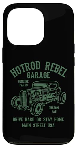 Hülle für iPhone 13 Pro Hotrod Rebel Automotive Nostalgie Old Car Design von Awesome Classic Hotrod Car Designs and Souvenirs