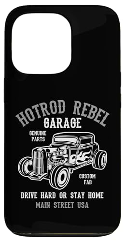 Hülle für iPhone 13 Pro Hotrod Rebel Automotive Nostalgie Old Car Design von Awesome Classic Hotrod Car Designs and Souvenirs