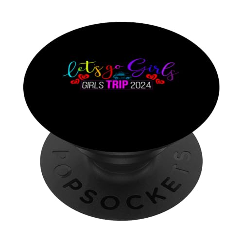 Let's Go Mädels, Mädelstrip 2024 PopSockets mit austauschbarem PopGrip von Awesome Girls Trip Gifts Apparel and Accessories