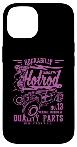 Hülle für iPhone 14 Hotrod-Design im Retro-/Vintage-Stil von Awesome Hotrod Classic Car Designs