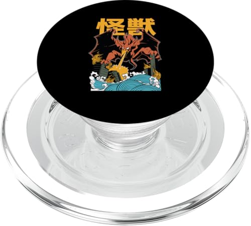 Dragonzilla PopSockets PopGrip für MagSafe von Awesome Japan Apparel & Accessories