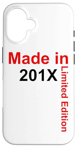 Hülle für iPhone 16 Geburtstag - Limited Edition - Made in 201x von Awesome Limited Edition Apparel & Accessories