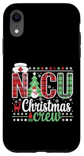 Hülle für iPhone XR Neugeborene Intensivstation Xmas Nurse Nicu Christmas Crew von Awesome Nicu Christmas Nicu Nurse Designs