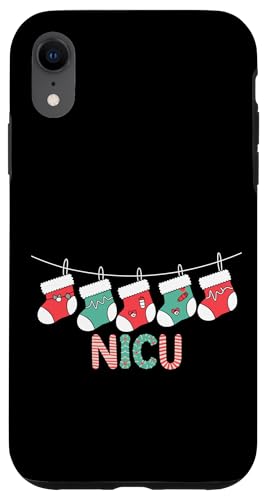 Hülle für iPhone XR Nicu Weihnachtskrankenschwester Funny Neonatal Intensivstation Xmas von Awesome Nicu Christmas Nicu Nurse Designs