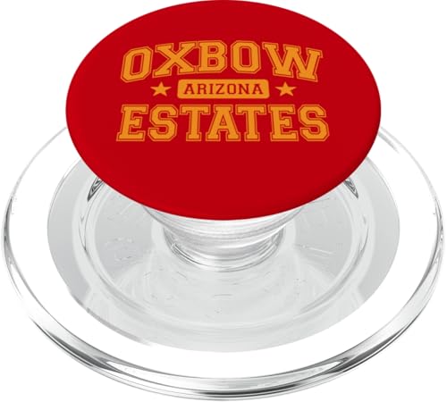 Oxbow Estates Arizona USA Klassisches Textdesign PopSockets PopGrip für MagSafe von Awesome Oxbow Estates Arizona USA Designs