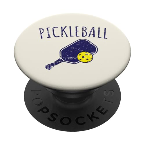 Pickleball-Design im Used-Look PopSockets Klebender PopGrip von Awesome Pickleball Sport Deigns and Souvenirs