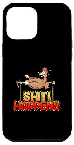 Hülle für iPhone 15 Pro Max Huhn am Kamin zum Grillen - Shit Happens von Awesome Shit Happens Apparel and Accessories