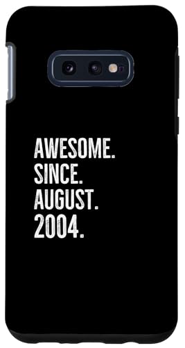 Hülle für Galaxy S10e Tolle Geschenkidee zum Geburtstag seit August 2004 von Awesome Since August 2004 Age Birthday Idea