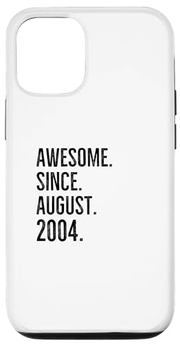 Hülle für iPhone 15 Tolle Geschenkidee zum Geburtstag seit August 2004 von Awesome Since August 2004 Age Birthday Idea