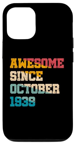 Hülle für iPhone 13 Pro Tolle Geschenke seit Oktober 1939, 85 Jahre alt, 85. Geburtstag von Awesome Since Funny Birthday Gifts Store By Mj