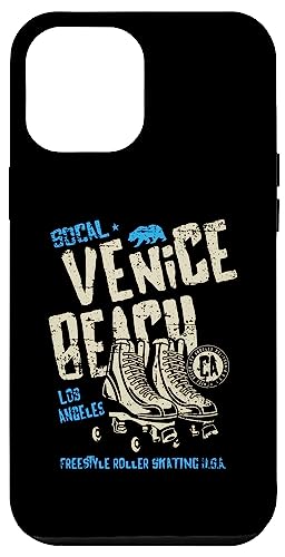 Hülle für iPhone 12 Pro Max Venice Beach California Retro-Rollschuh im Used-Design von Awesome Venice Beach CA Souvenirs and Designs