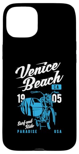 Hülle für iPhone 15 Plus Venice Beach, Kalifornien, Retro-Design im Vintage-Stil von Awesome Venice Beach CA Souvenirs and Designs