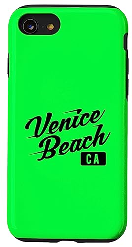 Hülle für iPhone SE (2020) / 7 / 8 Venice Beach, Kalifornien, Retro-Vintage-Design von Awesome Venice Beach CA Souvenirs and Designs