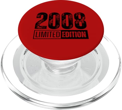 15th Birthday with Limited Edition 2008 PopSockets PopGrip für MagSafe von Awesome Year and Limited Edition Gifts