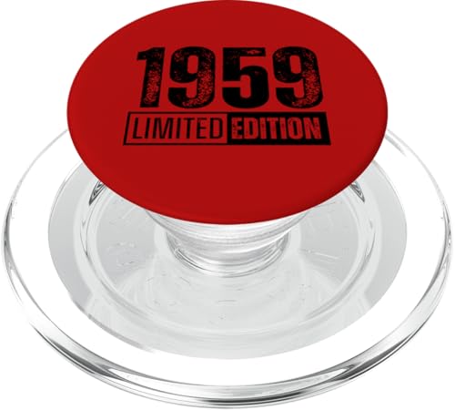 64th Birthday with Limited Edition 1959 PopSockets PopGrip für MagSafe von Awesome Year and Limited Edition Gifts