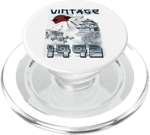 Geburtstag 32 Jahre alt für Mann Frau Retro Vintage 1992 Japan PopSockets PopGrip für MagSafe von Awesome birthday Retro Vintage Japan Lovers tees