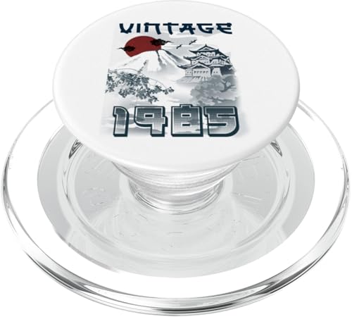 Geburtstag 39 Jahre alt für Mann Frau Retro Vintage 1985 Japan PopSockets PopGrip für MagSafe von Awesome birthday Retro Vintage Japan Lovers tees