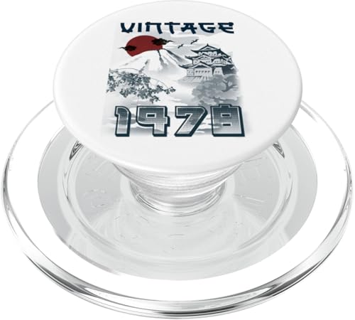 Geburtstag 46 Jahre alt für Mann Frau Retro Vintage 1978 Japan PopSockets PopGrip für MagSafe von Awesome birthday Retro Vintage Japan Lovers tees