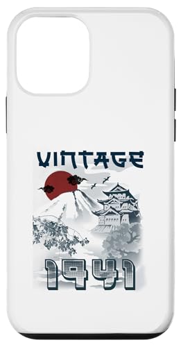 Hülle für iPhone 12 mini Geburtstag 83 Jahre alt für Mann Frau Retro Vintage 1941 Japan von Awesome birthday Retro Vintage Japan Lovers tees