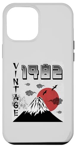 Hülle für iPhone 13 Pro Max Geburtstag 42 Jahre alt für Mann Frau Retro Vintage 1982 Japan von Awesome birthday Retro Vintage Japan Lovers tees