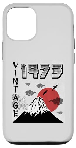 Hülle für iPhone 14 Pro Geburtstag 51 Jahre alt für Mann Frau Retro Vintage 1973 Japan von Awesome birthday Retro Vintage Japan Lovers tees