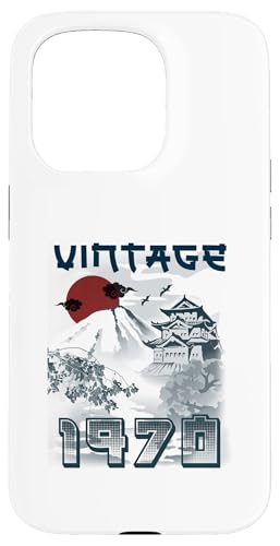 Hülle für iPhone 15 Pro Geburtstag 54 Jahre alt für Mann Frau Retro Vintage 1970 Japan von Awesome birthday Retro Vintage Japan Lovers tees