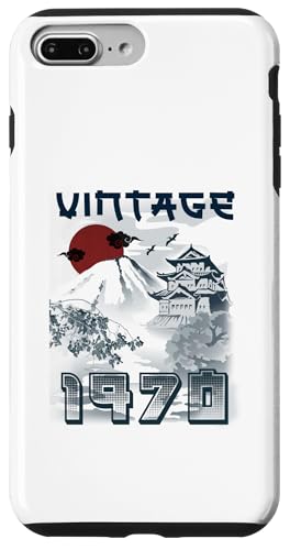 Hülle für iPhone 7 Plus/8 Plus Geburtstag 54 Jahre alt für Mann Frau Retro Vintage 1970 Japan von Awesome birthday Retro Vintage Japan Lovers tees