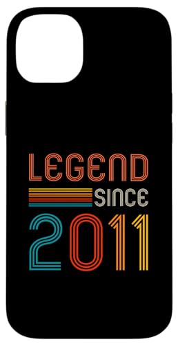 Hülle für iPhone 14 Plus 14 Jahre alt, Geburtstag, Retro-Legende seit 2011 von Awesomes birthday Retro Gifts tees