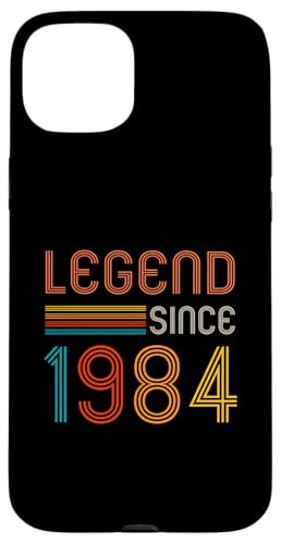 Hülle für iPhone 15 Plus 41 Jahre alt, Geburtstag, Retro-Legende seit 1984 von Awesomes birthday Retro Gifts tees