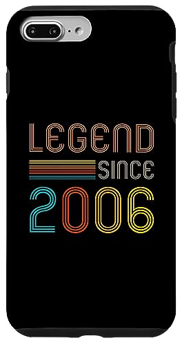 Hülle für iPhone 7 Plus/8 Plus 19 Jahre Geburtstag, Retro-Legende seit 2006 von Awesomes birthday Retro Gifts tees