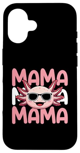 Mama Mutter Axolotl Hülle für iPhone 16 von Axolotl Tiermotive