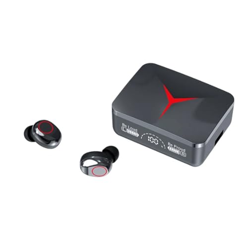 Aywndgdj Neue Kabellose Kopfhörer mit Schiebedeckel Gaming-Headsets Bluetooth 5.1 Stereo-Ohrhörer mit LED-Digitalanzeige, Einfach zu Bedienen Feinbearbeitung von Aywndgdj