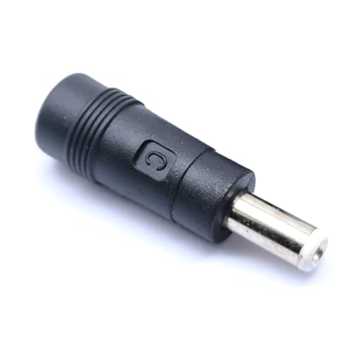 Azxcvbnm 5,5 x 2,1 mm Buchse auf Rundkopf, 4,0 x 1,7 mm Stecker, Adapter, Laptops, Ladekonverter von Azxcvbnm