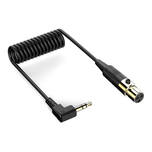 Azxcvbnm Professionelles 0,3 cm Stereo auf Stecker, Soundkabel, flexible Federdesigns, Kabel für Live-Sound von Azxcvbnm