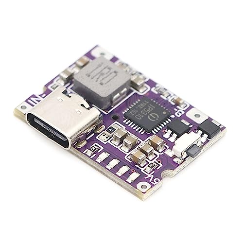 Azxcvbnm Typ-C-Motherboards, 5 V, 3,1 A, zum Laden und Entladen, integrierte Module, Schutzplatine von Azxcvbnm